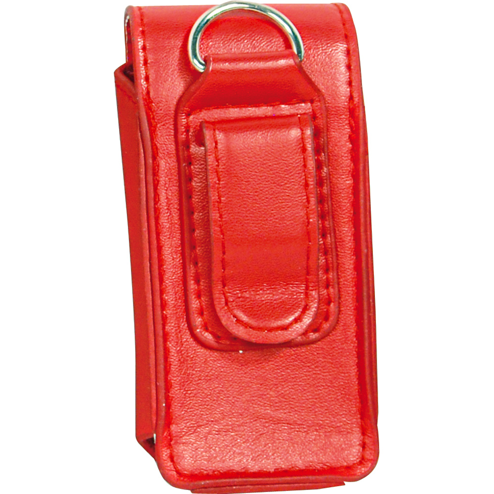 Red Leatherette Holster for Li'L Guy Stun Gun view 3